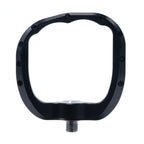 Outlier Pendulum MTB platform pedal in Black, underside view