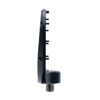 Outlier Pendulum MTB platform pedal in Black, side profile