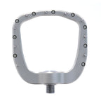 Outlier Void MTB platform pedal in Raw, top view